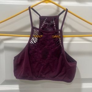 Free People Purple Top